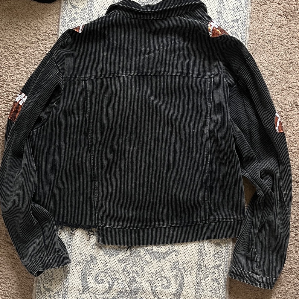 BiBi Black Corduroy Jacket - Picture 4 of 4